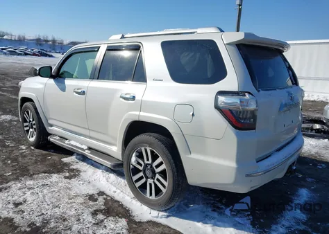 2014 Toyota 4Runner Limited from USA, damaged, VIN JTEBU5JR2E5163424